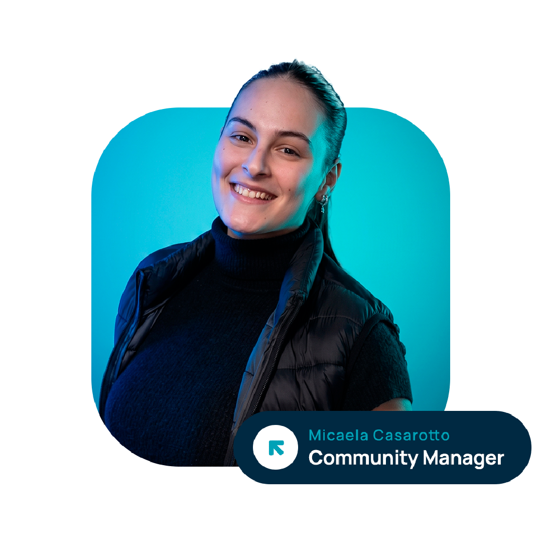 Micaela Casarotto — Contenido & Community Manager